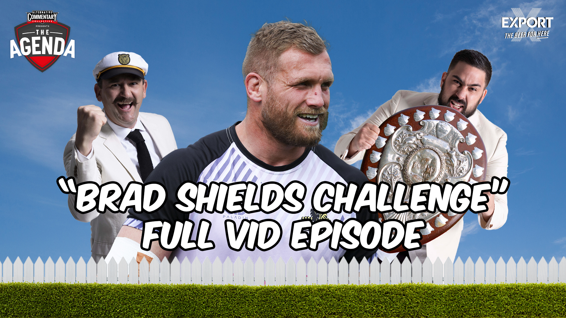 🎥 "Brad Shields Challenge" - The Agenda Podcast (Full Video Episode)