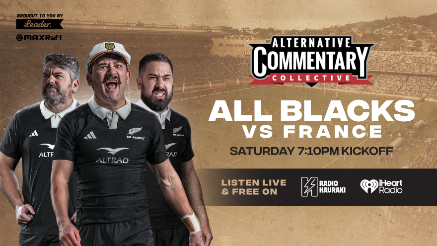 The ACC's Champagne Rugby brings you LIVE & FREE All Blacks commentary!