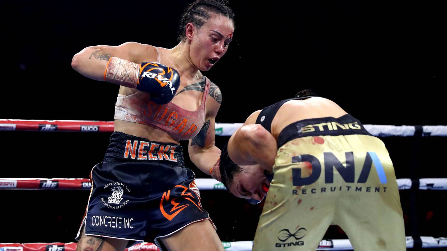 Gruesome scenes in boxing undercard