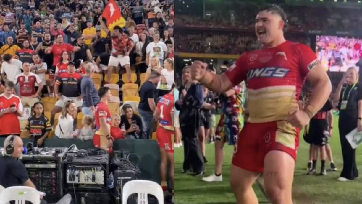 Dolphins debutant Valynce Te Whare becomes instant cult hero