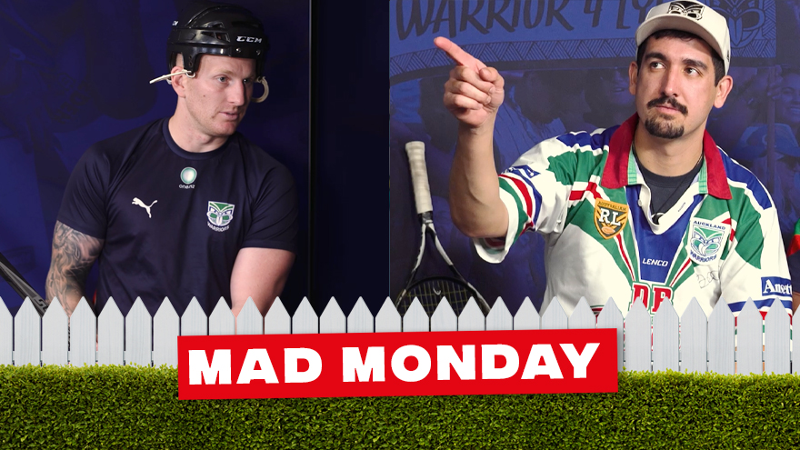 🎥 The Warriors draw "Profile Pics" of each other with Mad Monday - Mitch Barnett