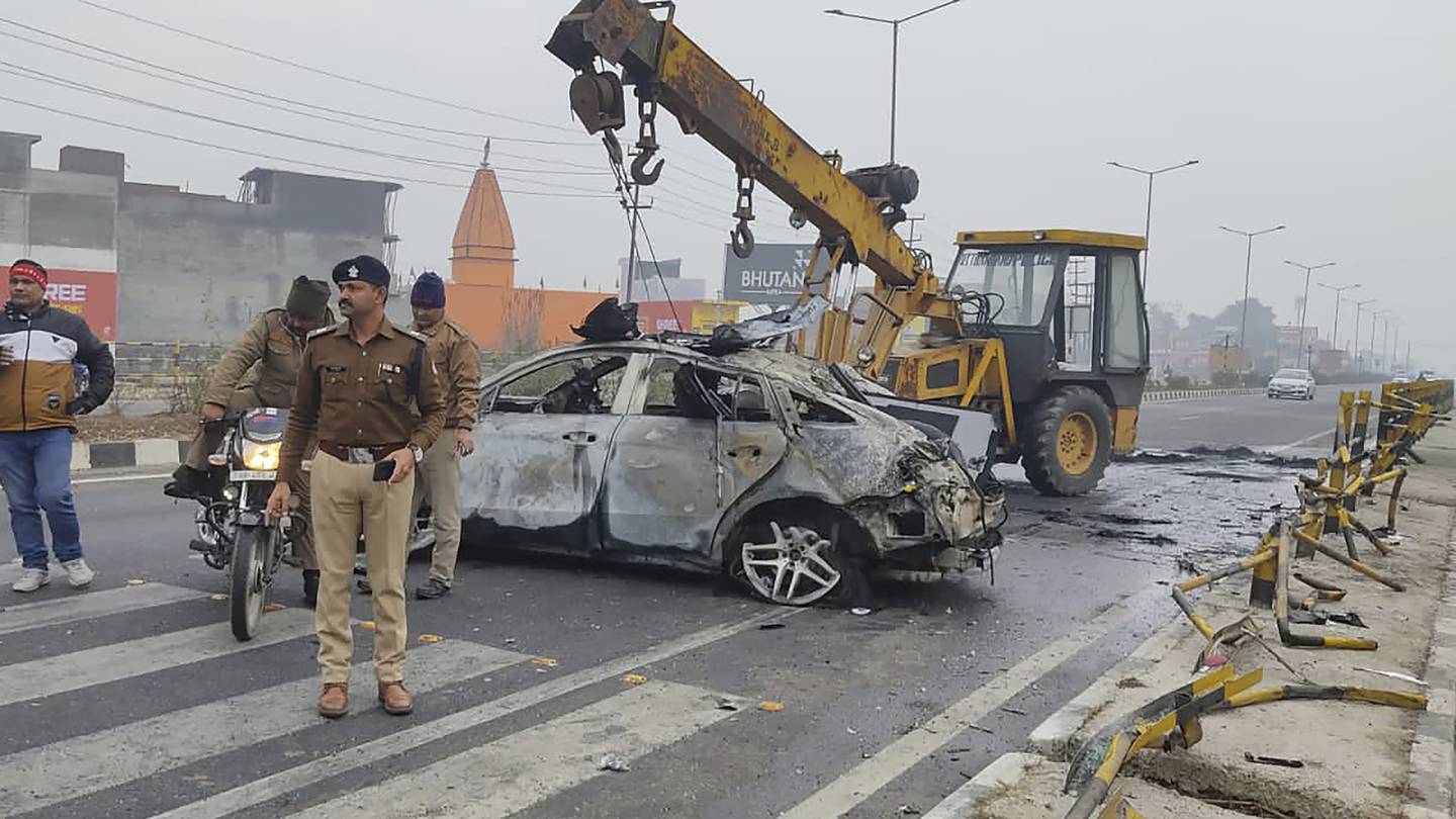 Indian cricketer Rishabh Pant hospitalised after car crash