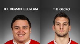 The ACC's official Lions team nicknames for the 2nd Test