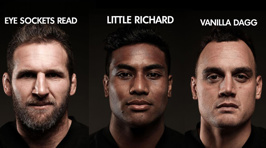 The ACC's official All Blacks team nicknames for the 3rd Test vs the Lions