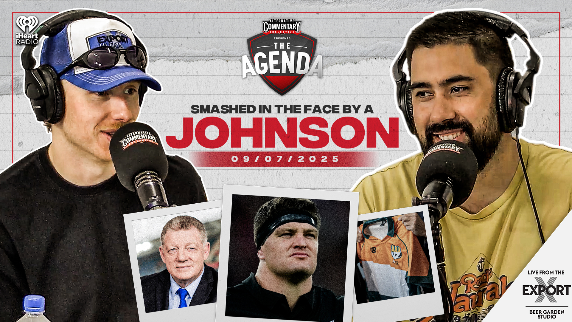 🎥 WATCH: "Smashed In The Face By A Johnson" - The Agenda Podcast (Full Video Episode)