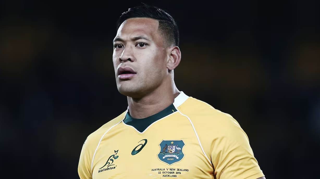 📰 Israel Folau "disappointed" at Rugby Australia over British & Irish Lions snub