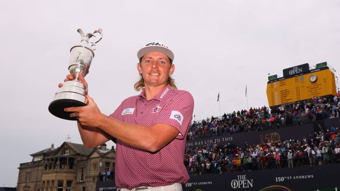 Aussie wins Open Championship with stunning round