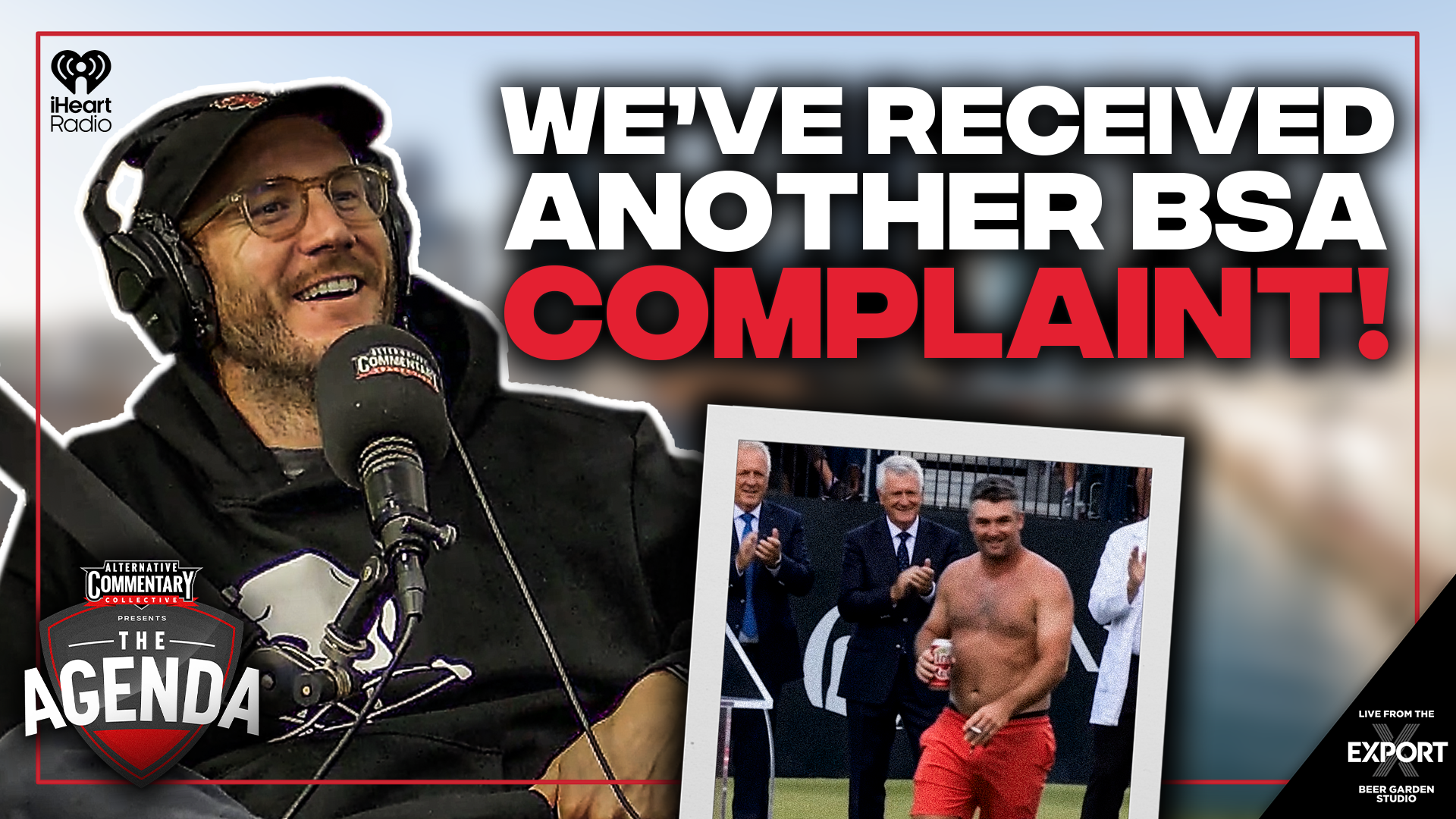 📺 WATCH: "The First BSA Complaint" - The Agenda Podcast (Full Video Episode)