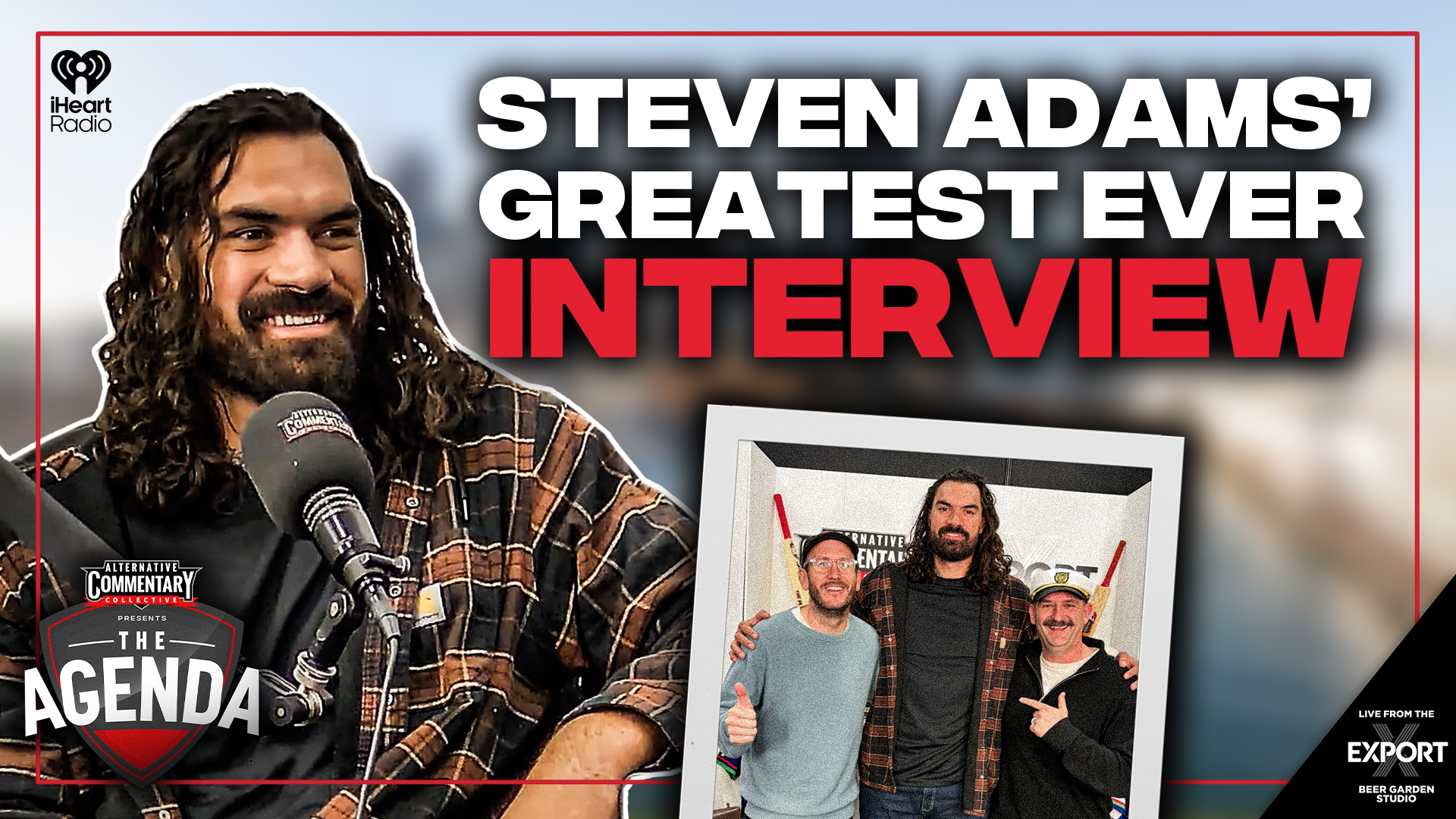 📺 WATCH: "The Steven Adams Special" - The Agenda Podcast (Full Video Episode)