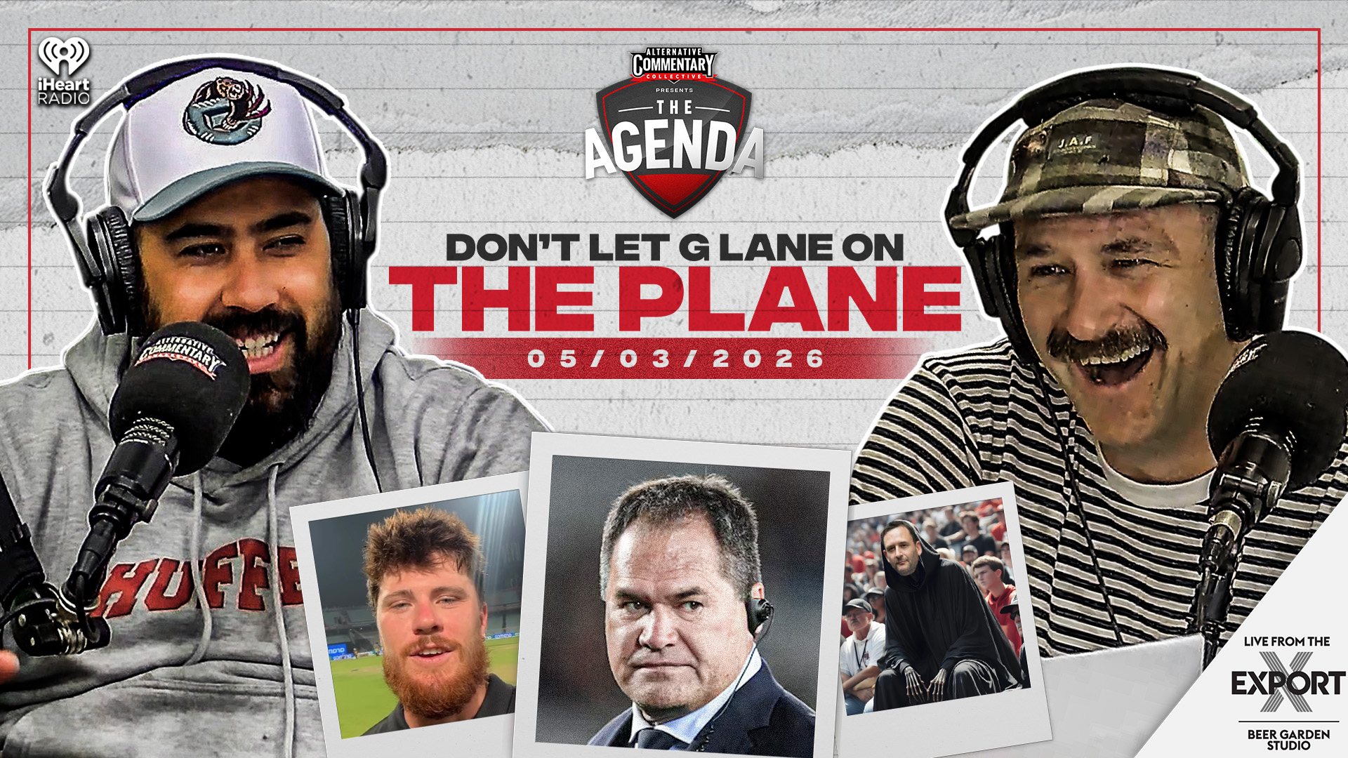 🎙️ LISTEN: "Don't Let G Lane On The Plane!"