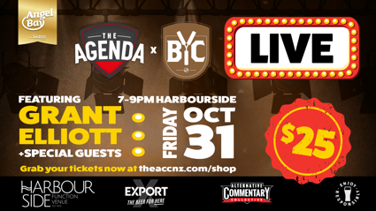The Agenda & BYC Podcast Live in Wellington