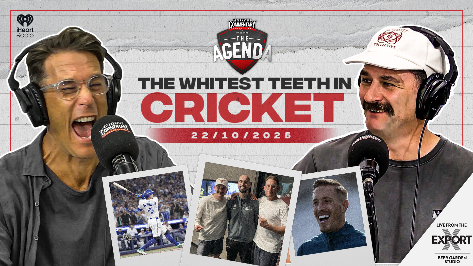 🎙️ LISTEN: "The Whitest Teeth In Cricket"