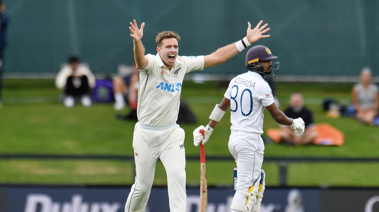 Tourists take control of first test after Tim Southee reaches milestone