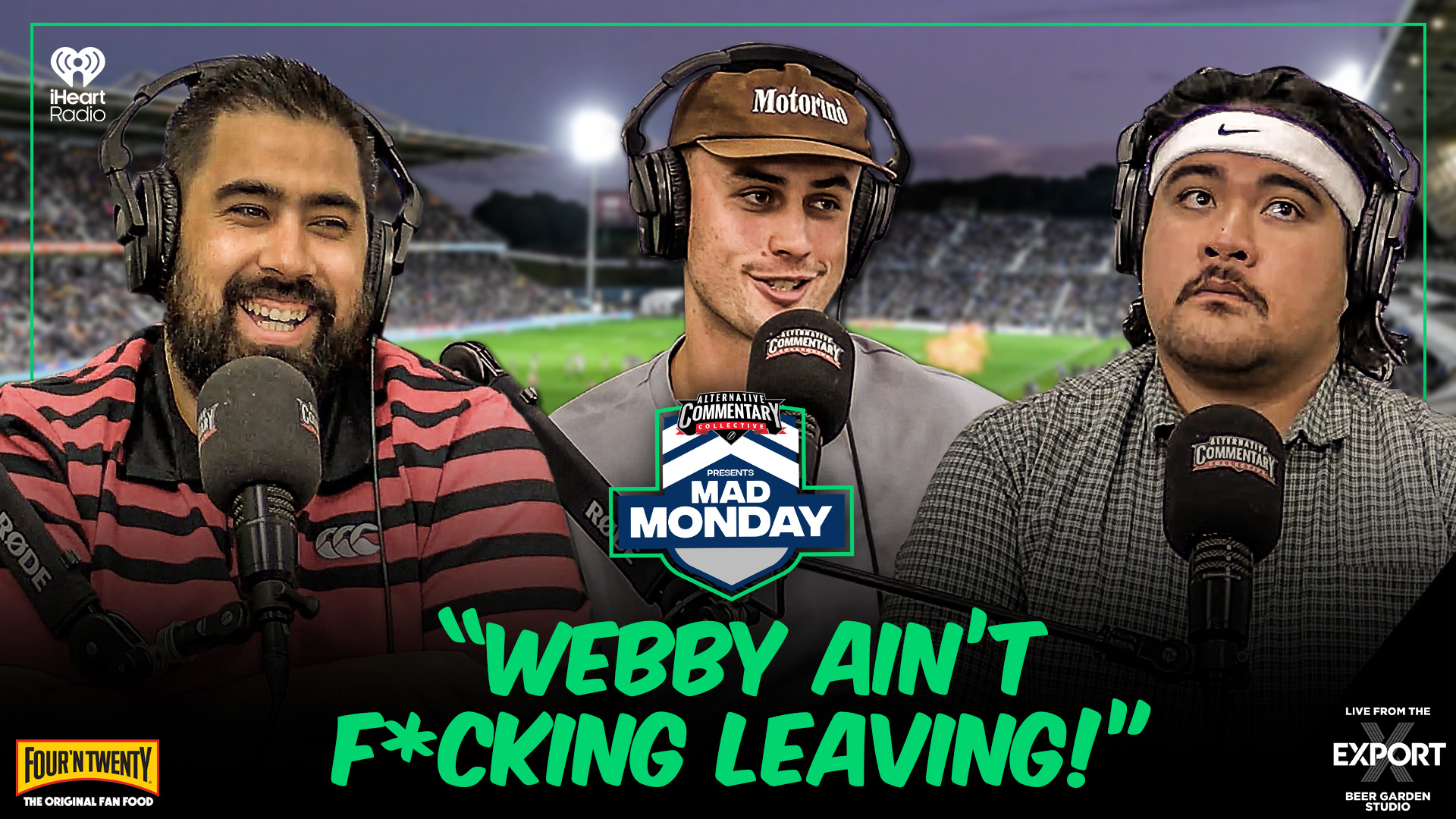 🎧 LISTEN & 📺 WATCH: "Webby Ain't F*cking Leaving!"