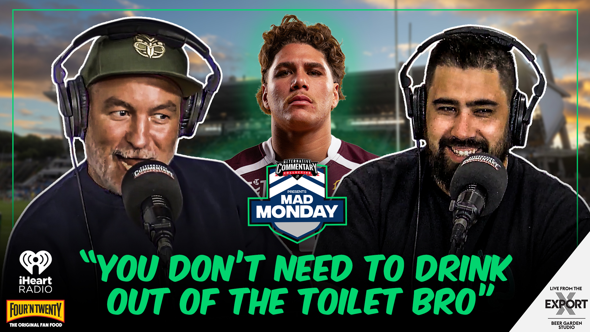 🎙️ LISTEN: "You Don't Need To Drink Out Of The Toilet Bro"
