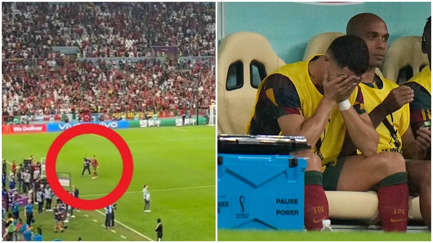 Ronaldo storms off after public humiliation