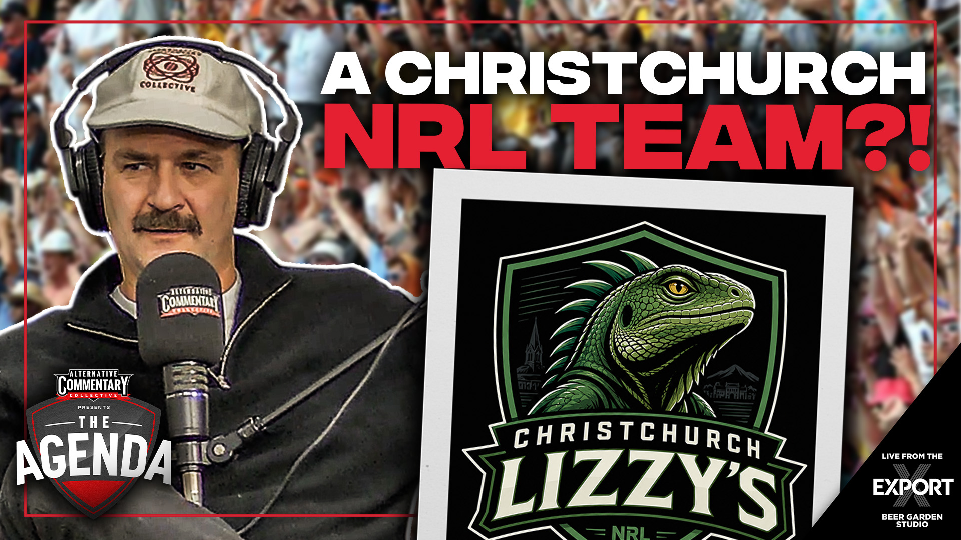 "The NRL Is Coming To Christchurch" - The Agenda Podcast (Full Video Episode)