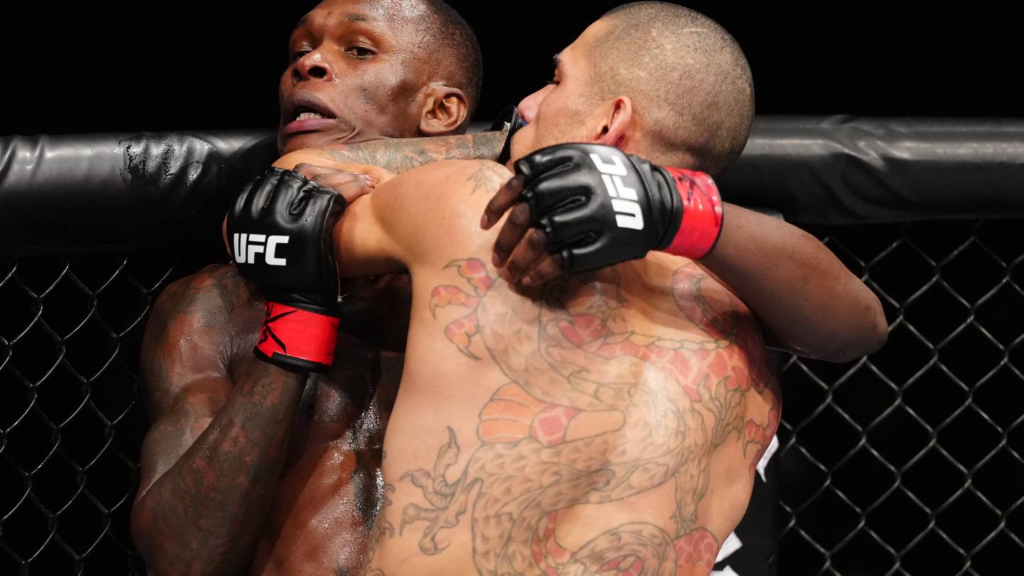 Adesanya arrested taking weapon through airport security