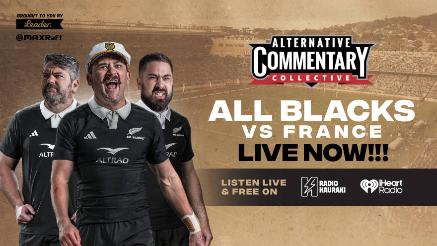 The ACC's Champagne Rugby brings you LIVE & FREE All Blacks commentary!
