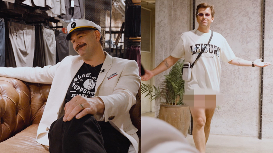 🎥 G Lane goes full Richard Gere on Matt & Manaia