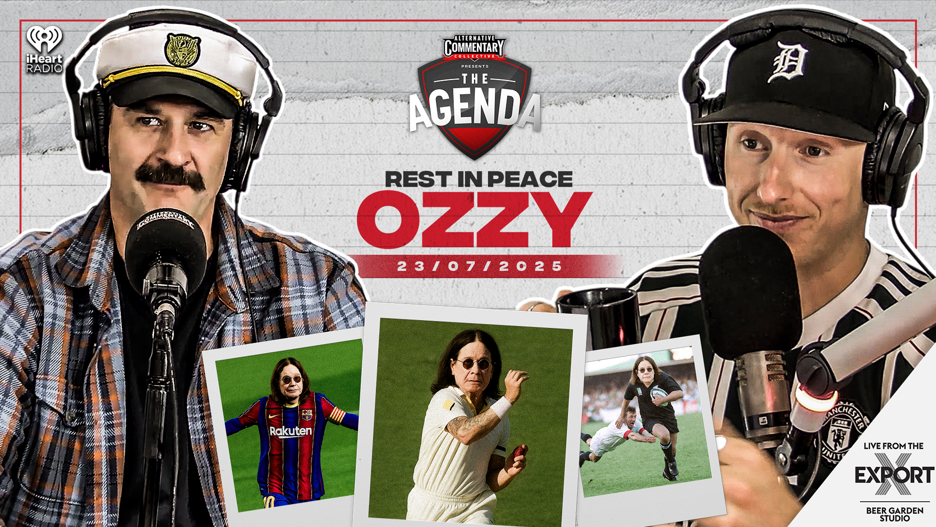 🎥 WATCH: "Rest In Peace Ozzy" - The Agenda Podcast (Full Video Episode)
