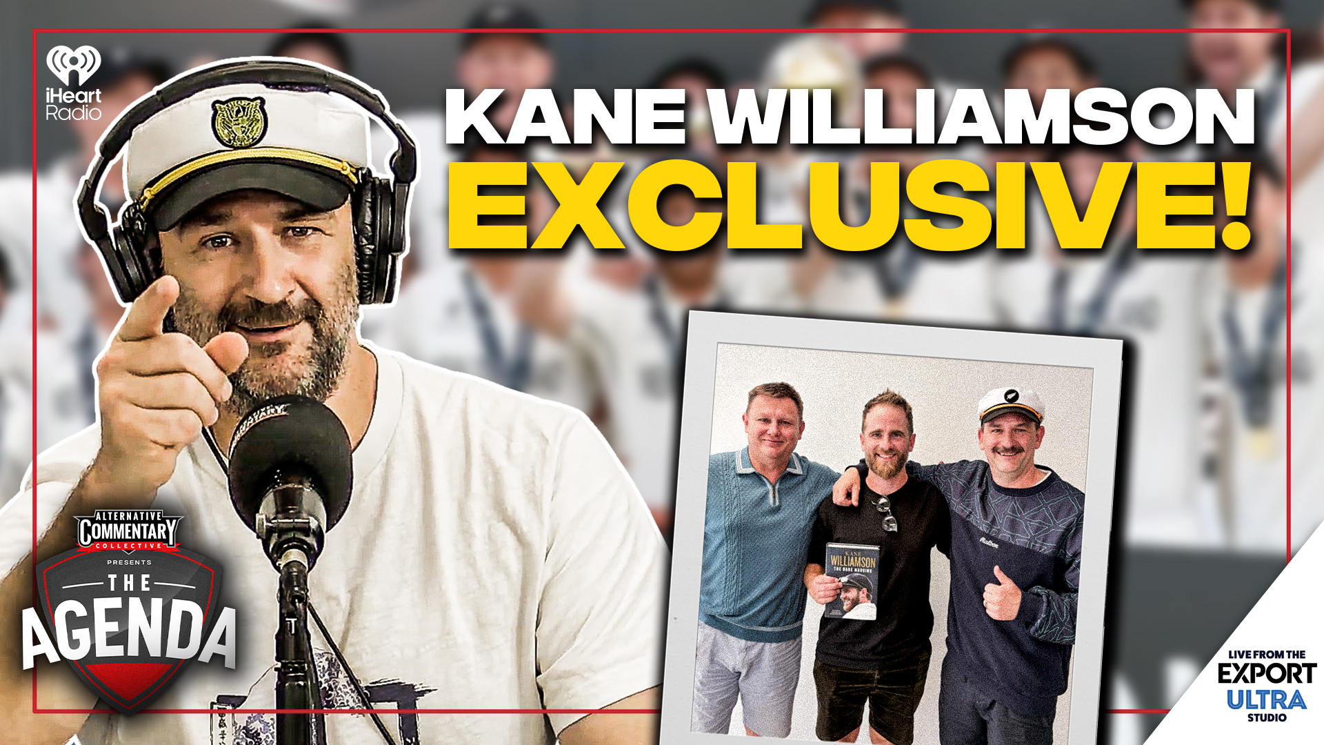 "Story Time With Kane Williamson" - The Agenda Podcast (Full Video Episode)