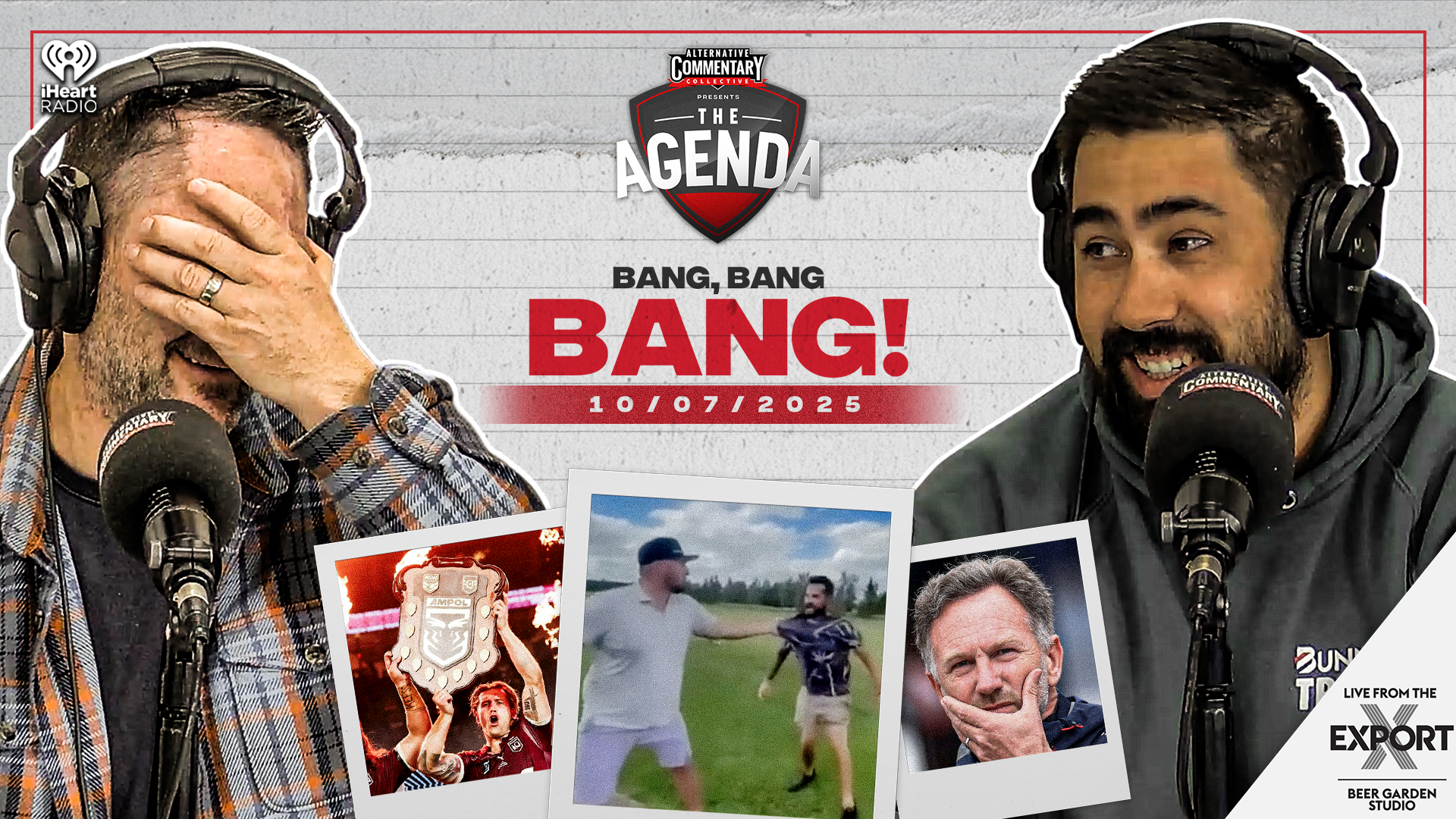 🎥 WATCH: "Bang, Bang, Bang!" - The Agenda Podcast (Full Video Episode)