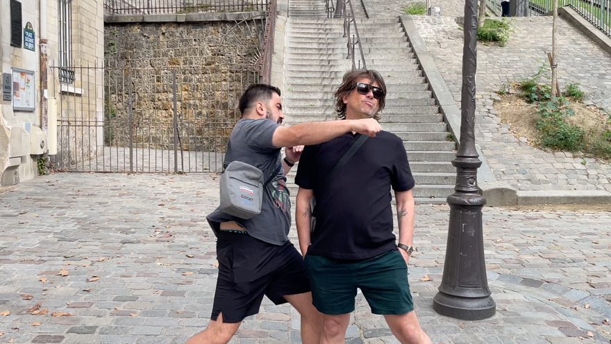 🎥 Recreating the John Wick Sacré Coeur Stairs fight