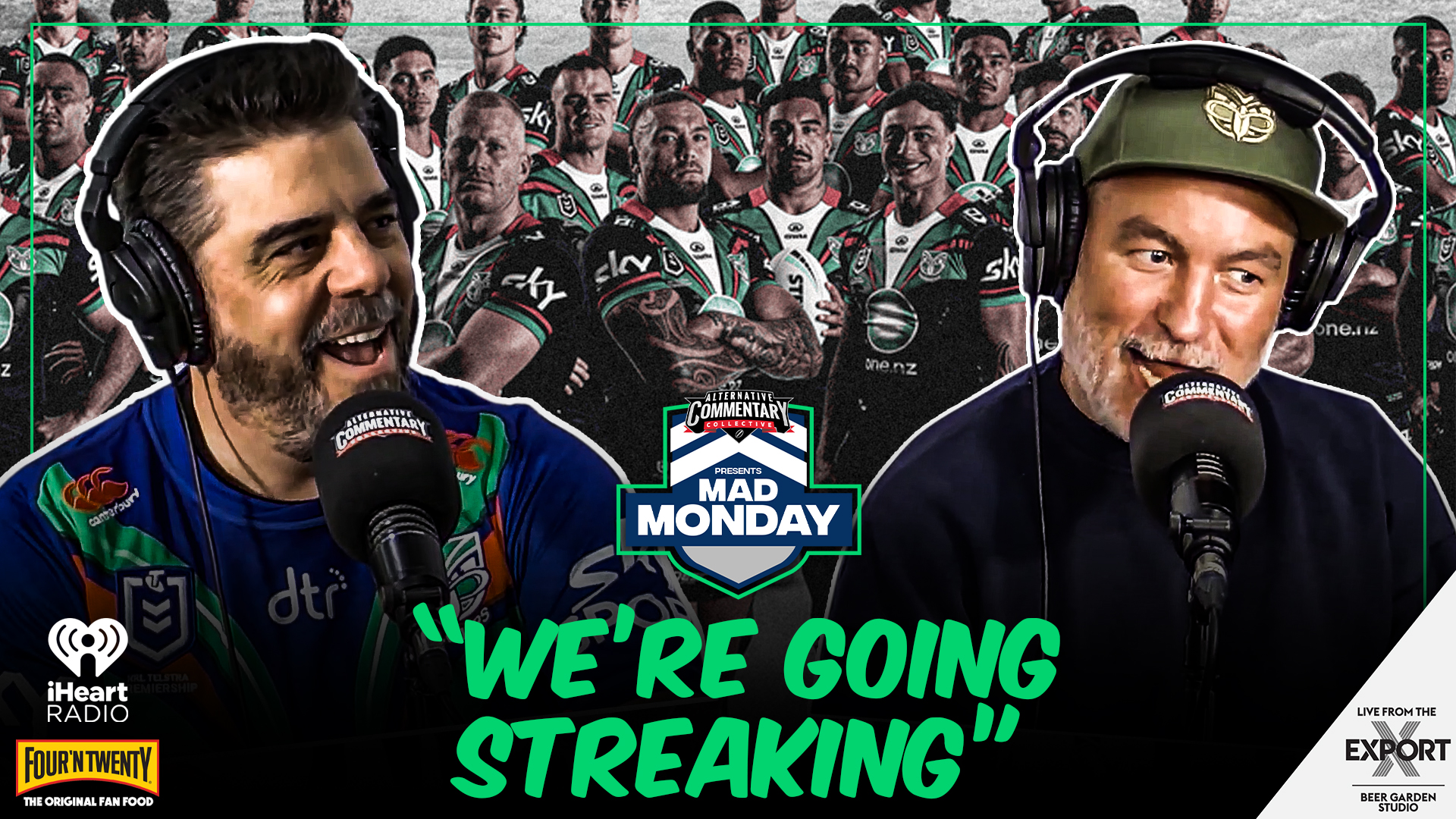 🎙️ LISTEN: "We're Going Streaking"