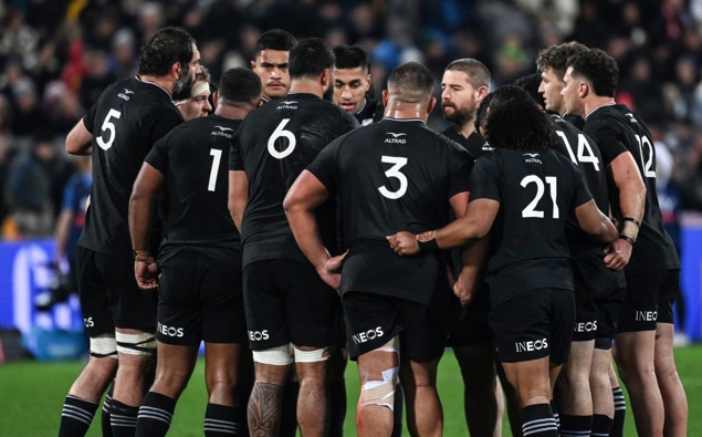 All Blacks team named for first Springboks Test