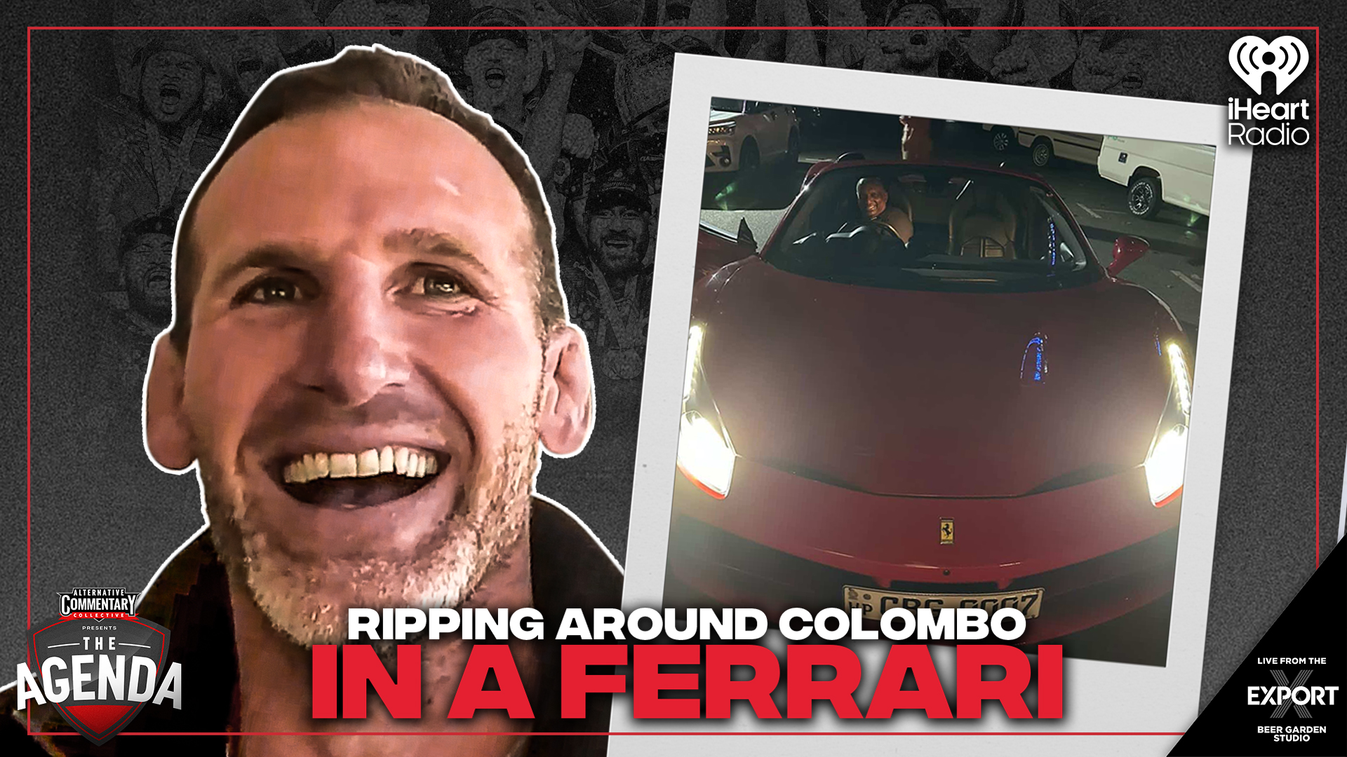 Tearing around Colombo in Aravinda de Silva's Ferrari - The Agenda Podcast