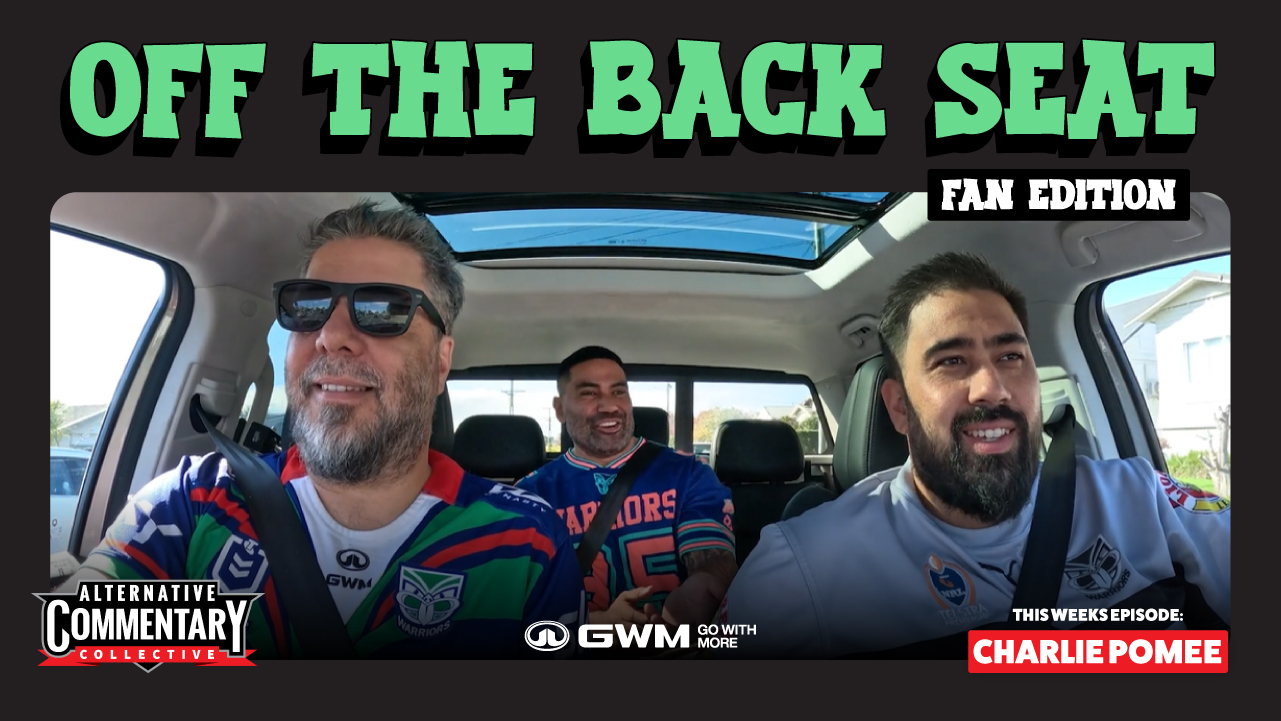 📺 WATCH: Charlie Pomee Was in the Warriors System and then He Chose Music | Off The Back Seat: Fan Edition