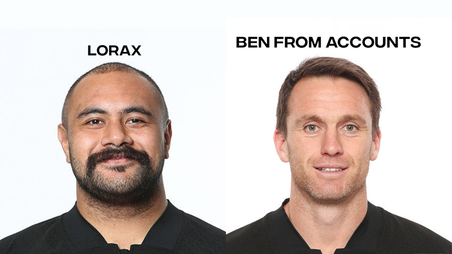 The ACC's official All Blacks team nicknames vs France 2nd Test