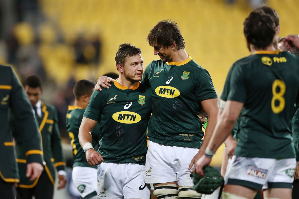 Watch Springboks victorious ending over the All Blacks with Titanic soundtrack