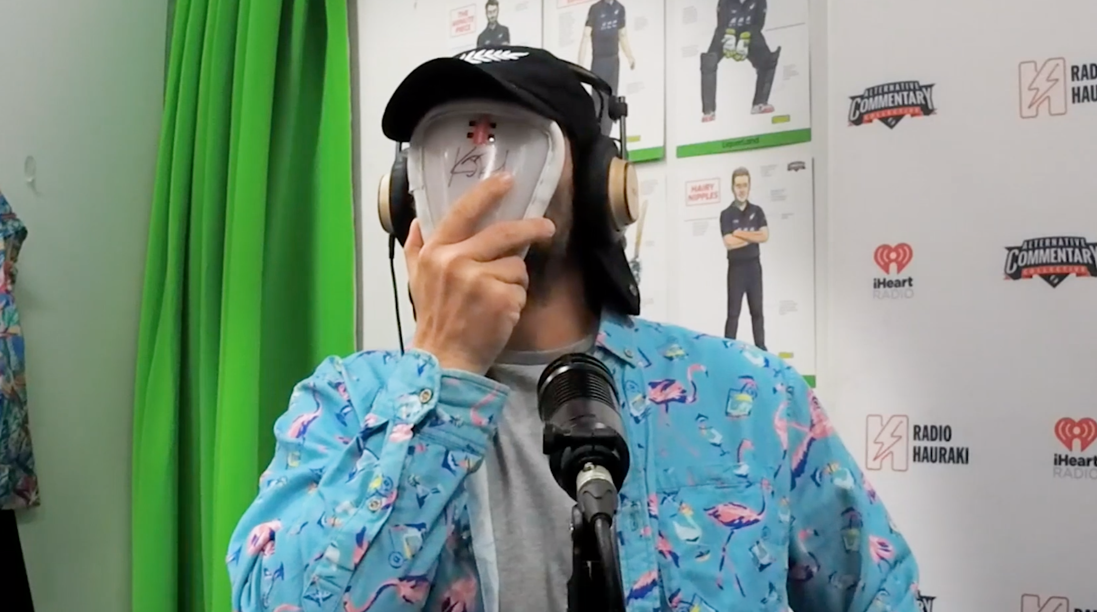 Sniffing Kieran Read's Box...