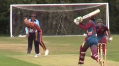 Is this the unluckiest delivery ever bowled?