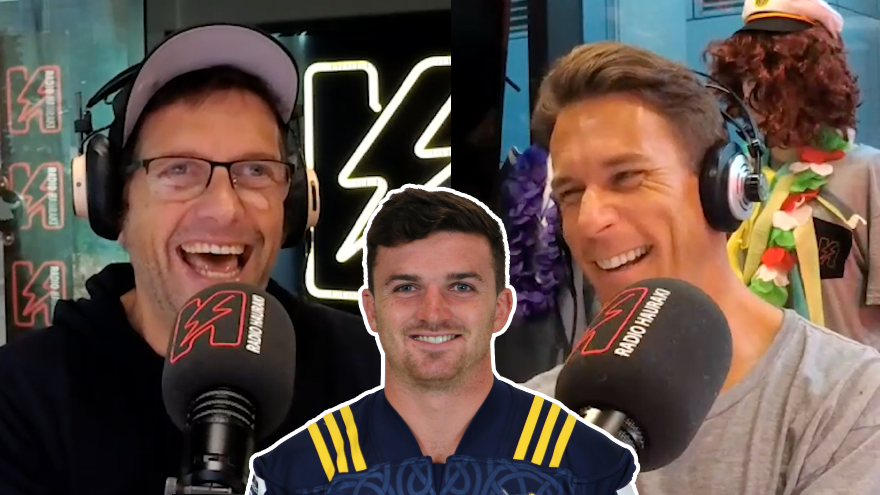 Bryn Gatland tells Matt & Jerry about kicking the winning drop goal to beat his dad