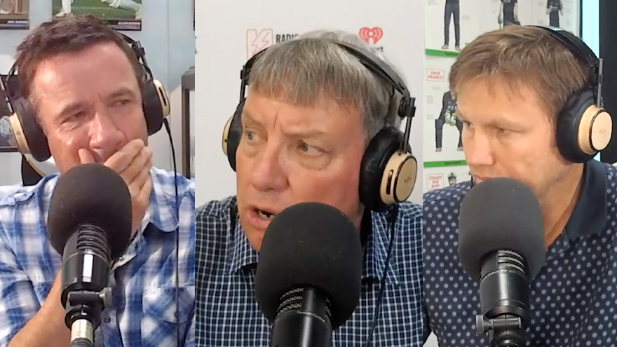 Martin Snedden describes the reaction in the changing room to the underarm