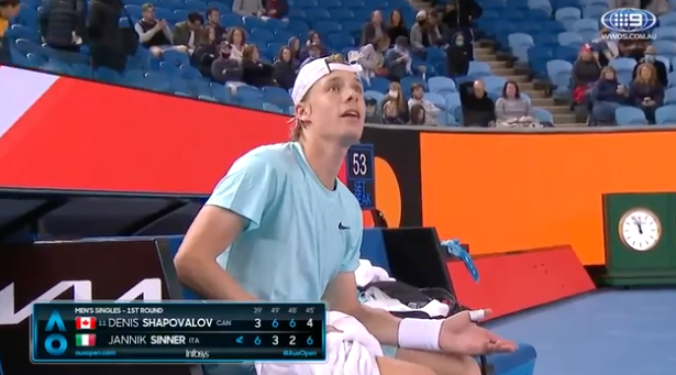 'I'm gonna p*** my pants!' - Tennis star fumes at denied toilet break