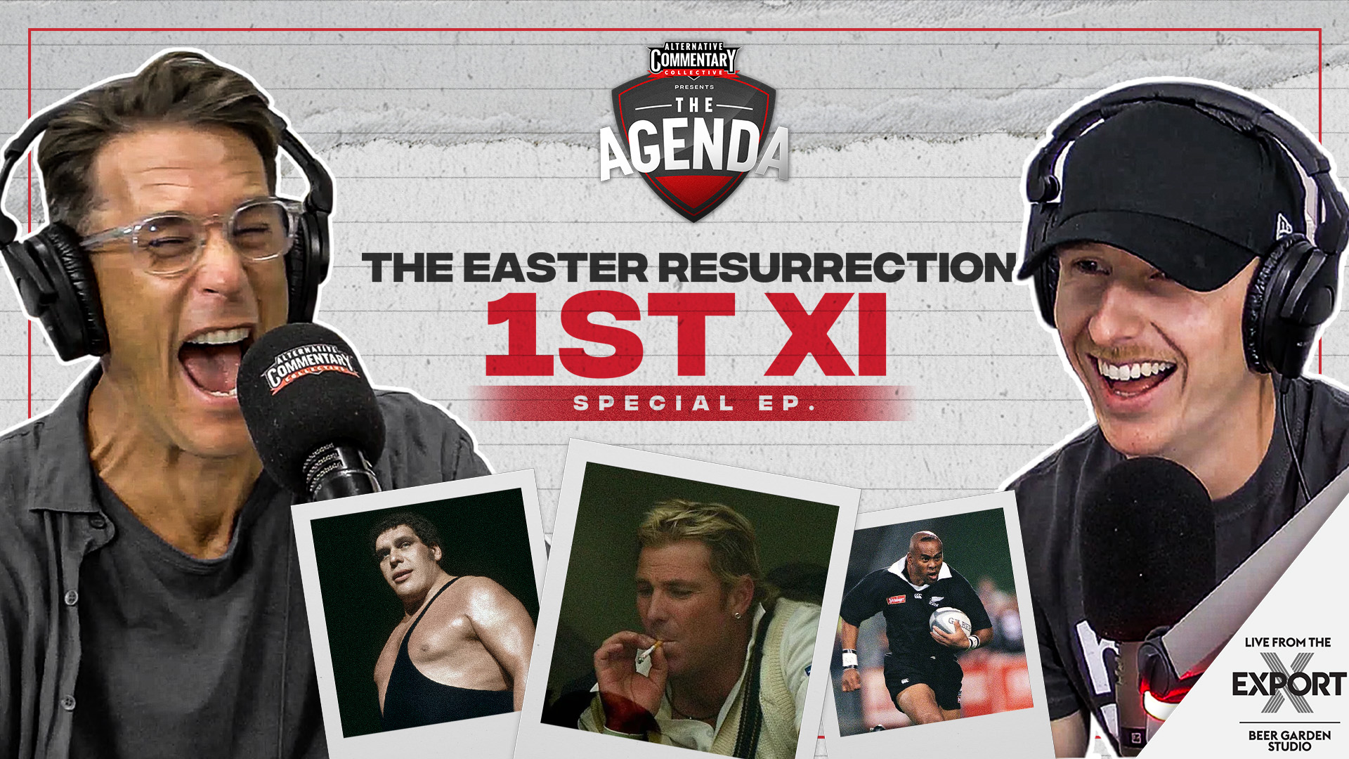 🎥 WATCH: "The Easter Resurrection 1st XI" - The Agenda Podcast (Full Video Episode)