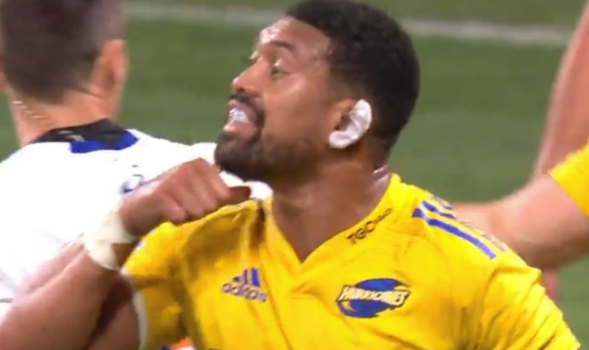 Hurricanes star Ardie Savea suspended over throat-slitting incident