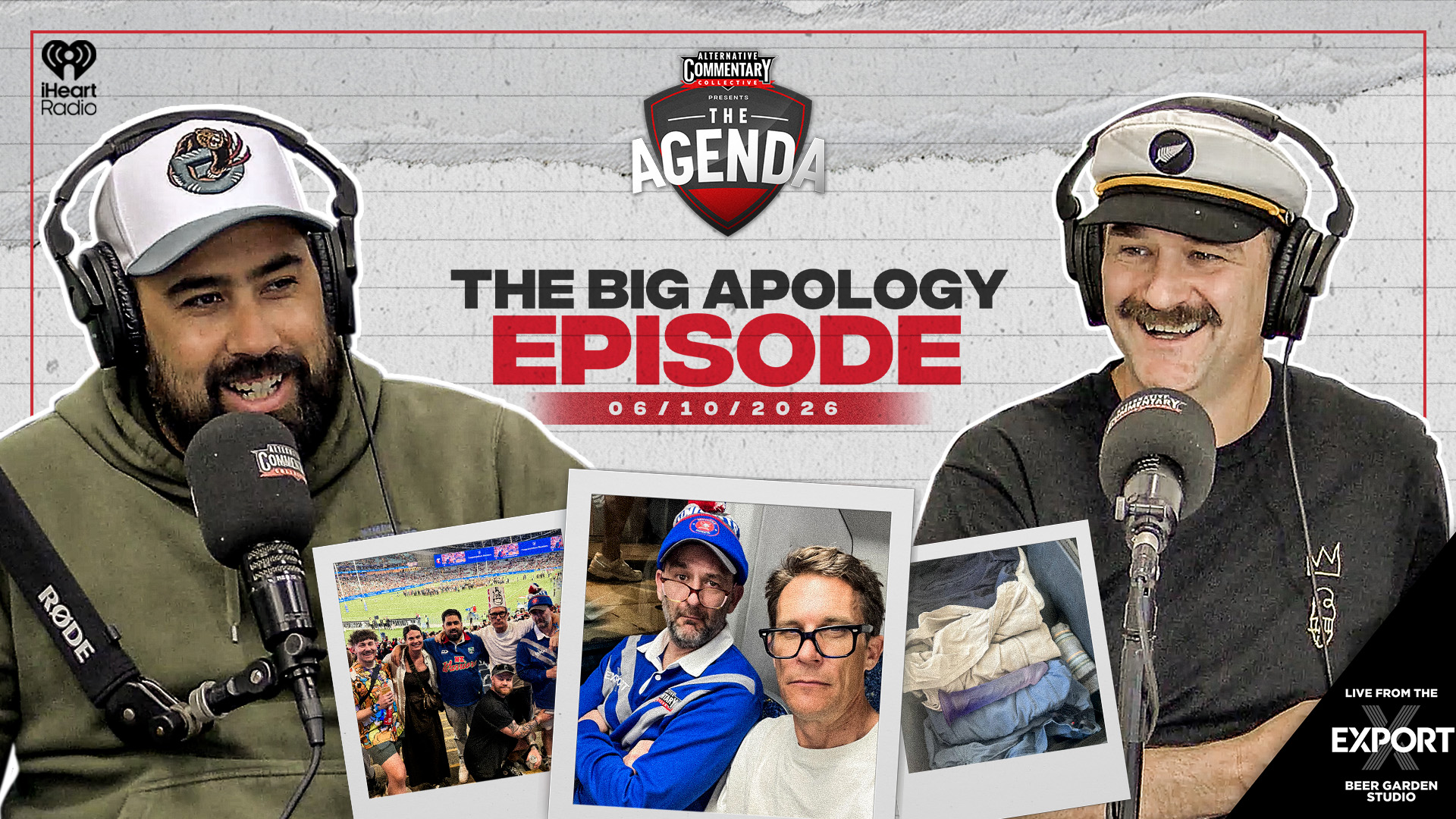 🎧 LISTEN & 📺 WATCH: "The Big Apology Episode"