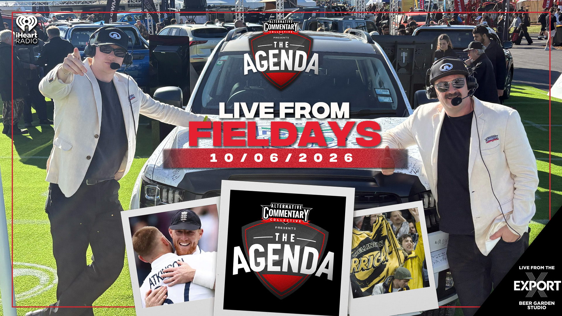 🎧 LISTEN & 📺 WATCH: "Live From Fieldays"