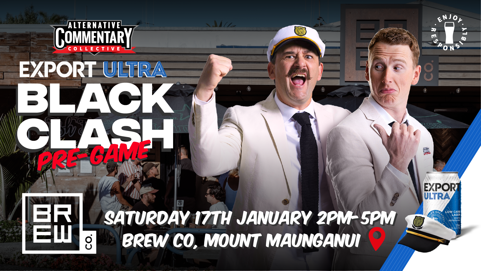 The ACC & Export Ultra Black Clash pre-game