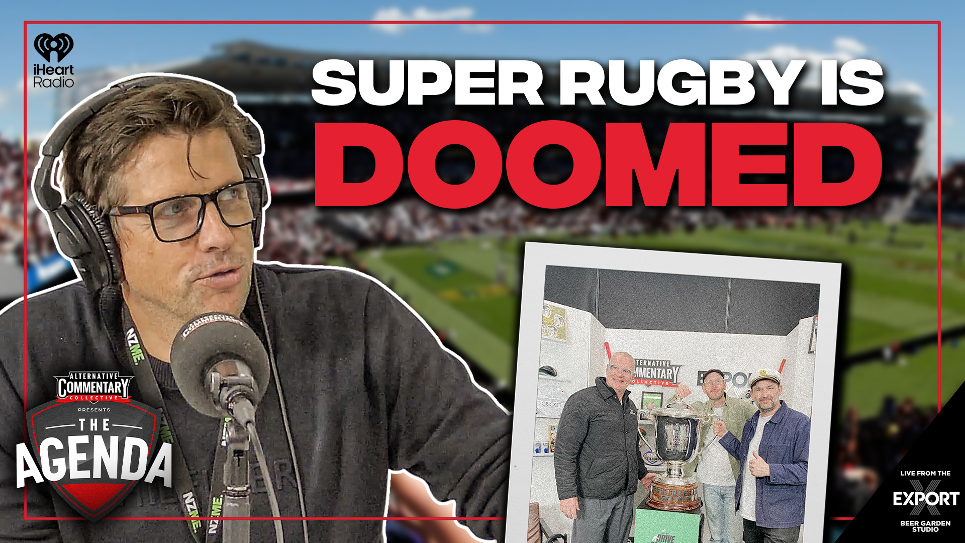 📺 WATCH: "Saving Super Rugby" - The Agenda Podcast (Full Video Episode)