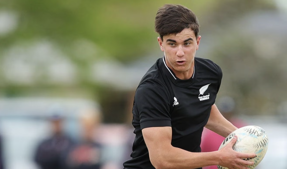 Carlos Spencer's teen son signs with All Blacks Sevens