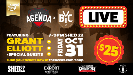 The Agenda & BYC Podcast Live in Wellington