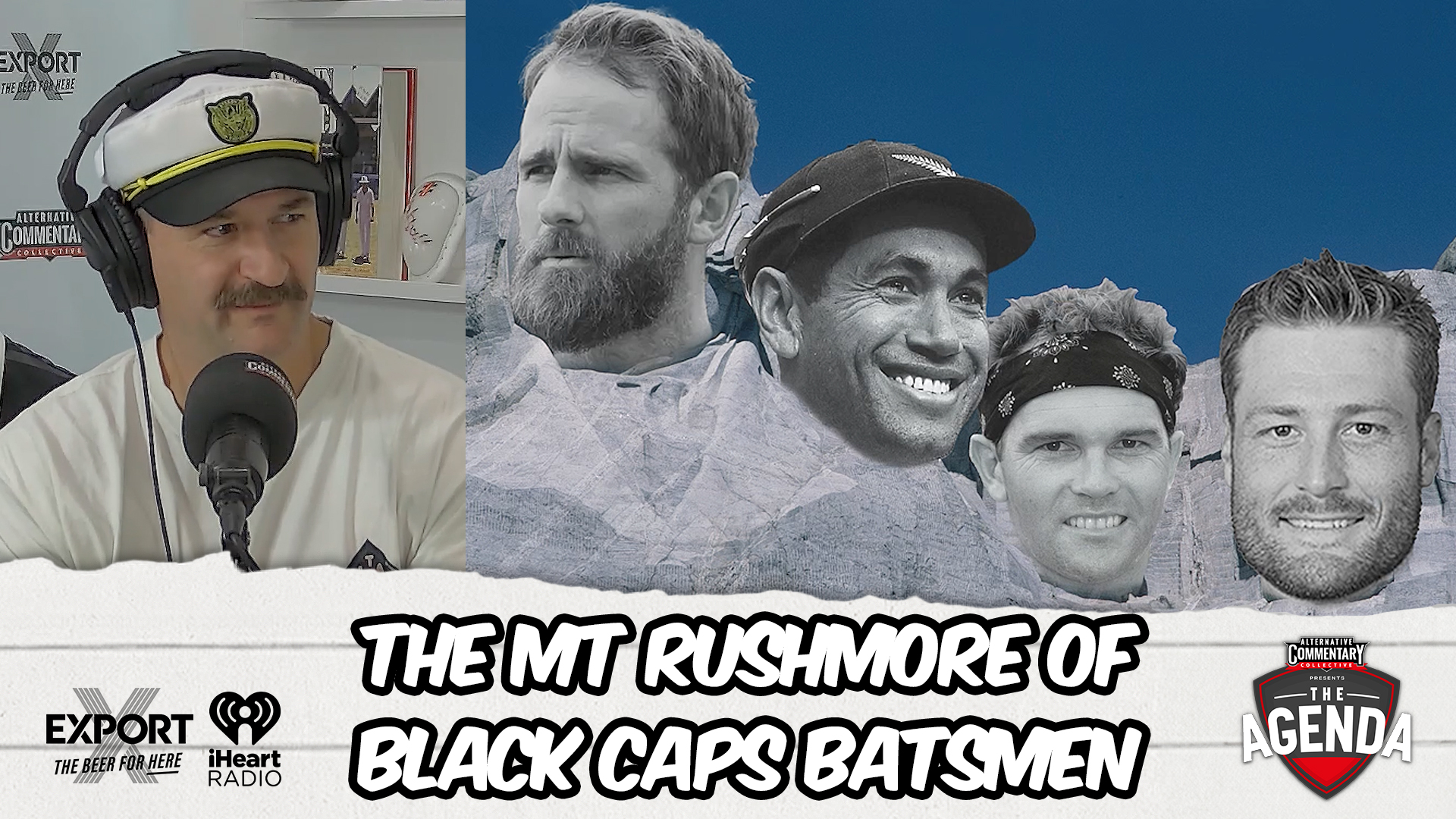 🎥 The Mt Rushmore of Black Caps Batsmen