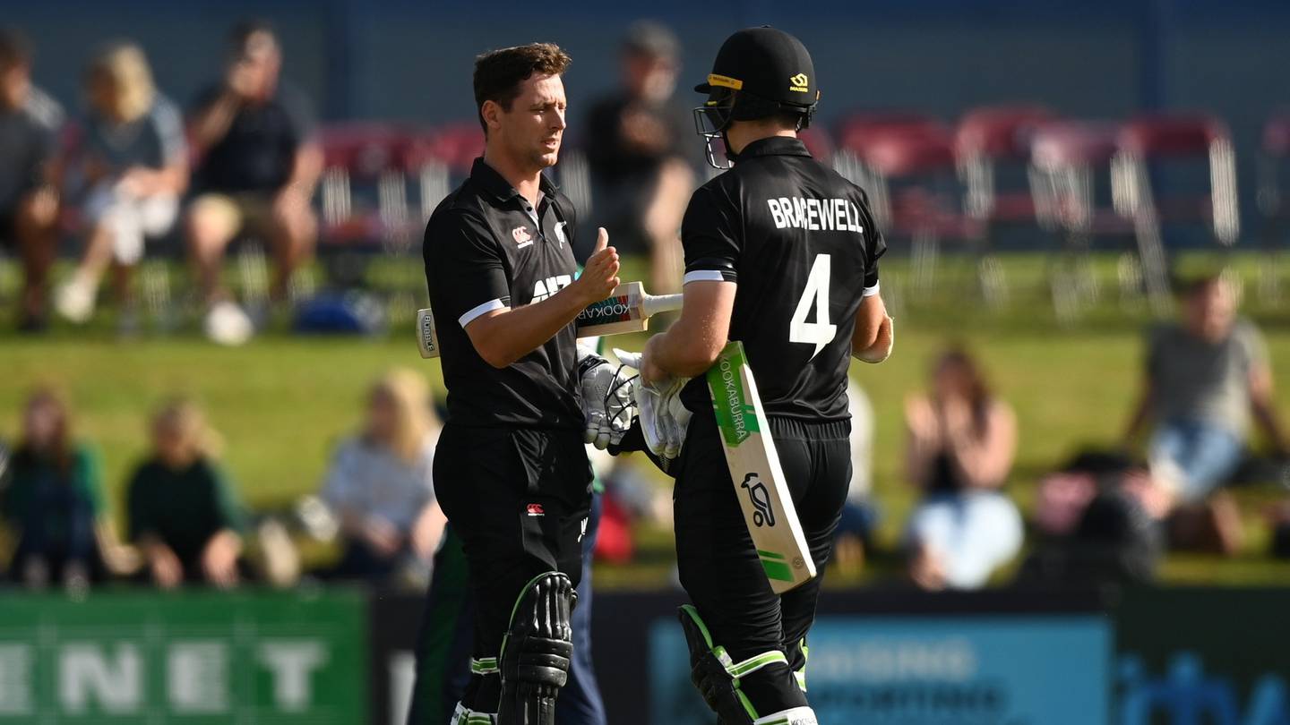 Bracewell stars again as Black Caps clinch series