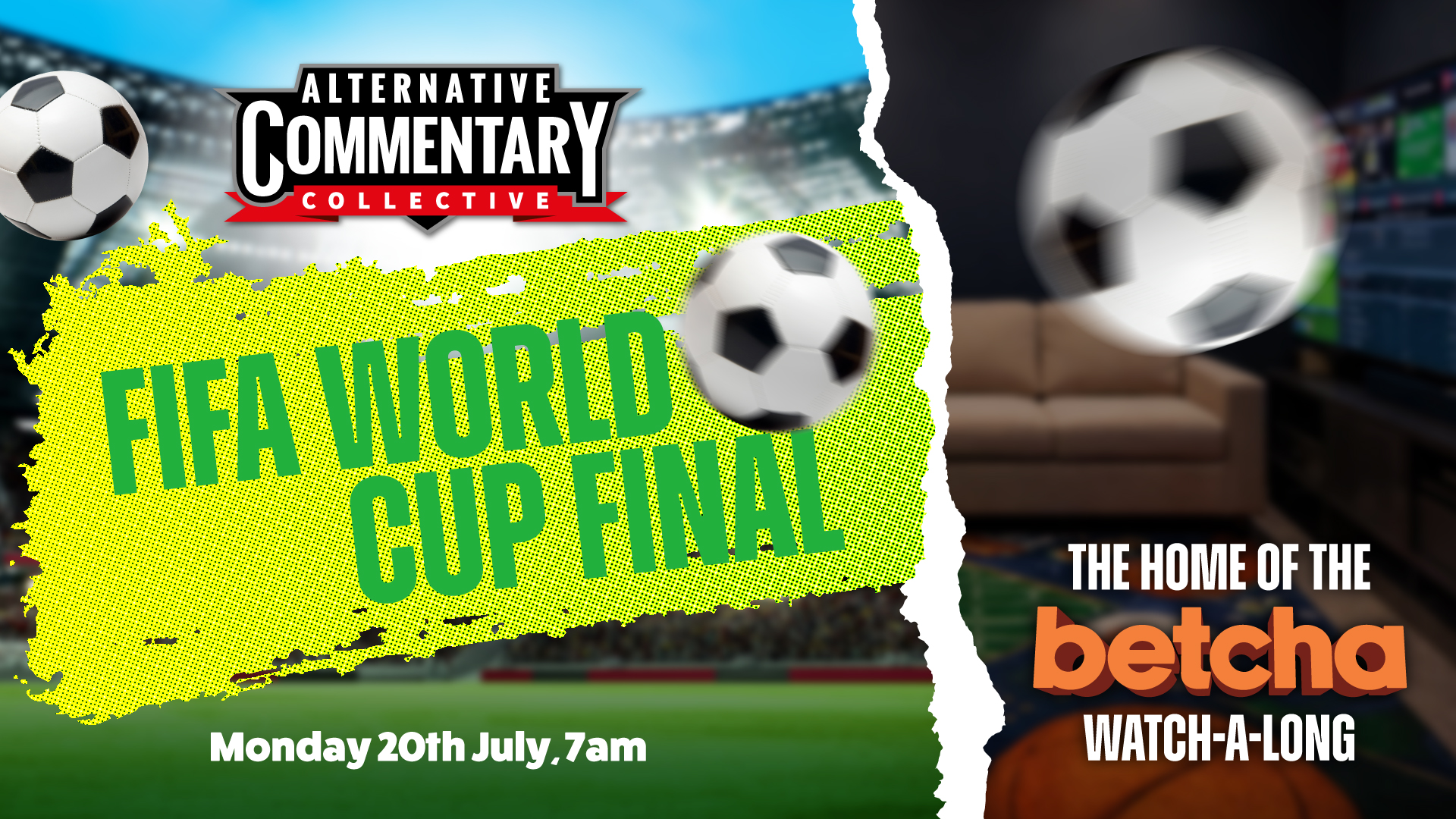 betcha Lounge Watch-A-Long | Fifa World Cup Final